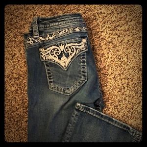 Miss me jeans size 29 34 inseam great condition